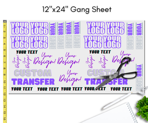 Custom DTF Transfer Gang Sheet