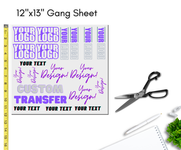 Custom DTF Transfer Gang Sheet