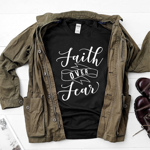 Faith Over Fear- Ultra Cotton Short Sleeve T-Shirt - DFHM10
