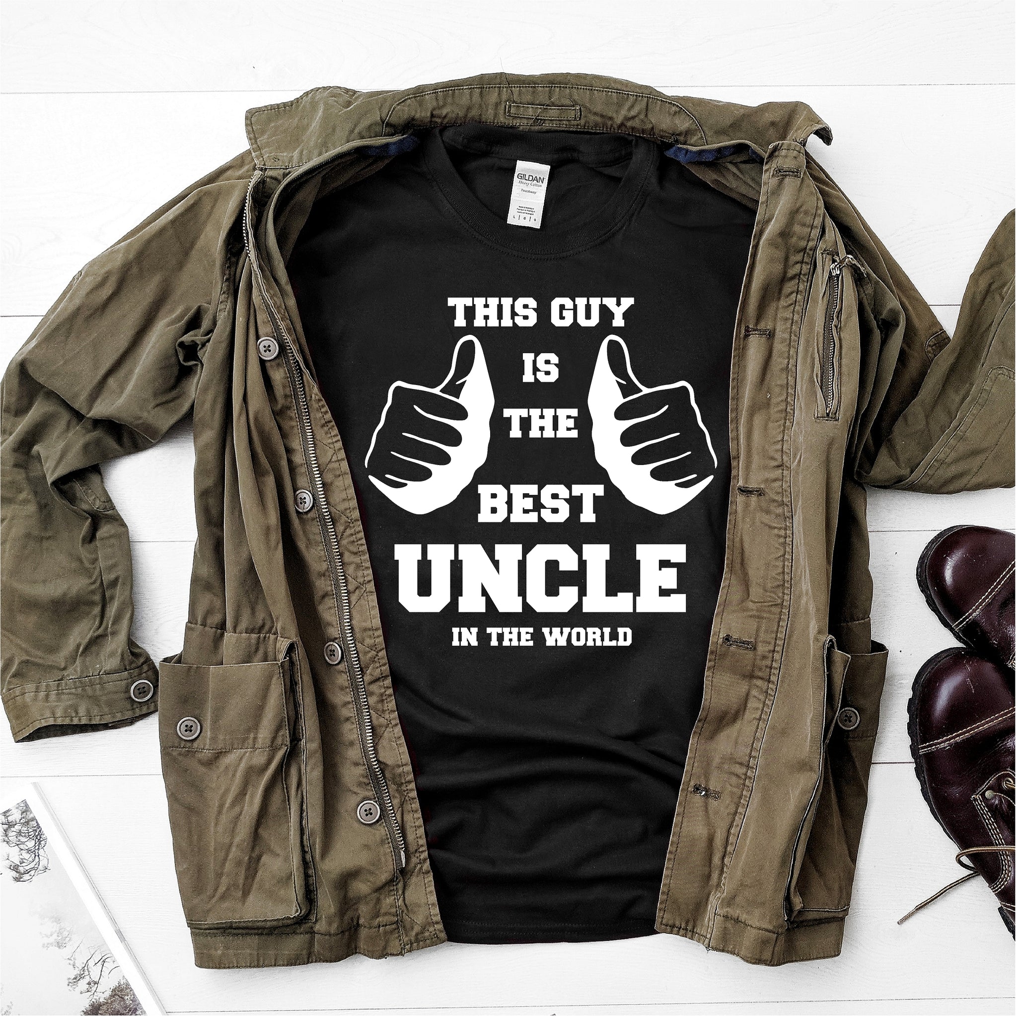 This guy is the best uncle in the world- Ultra Cotton Short Sleeve T-Shirt - DFHM54