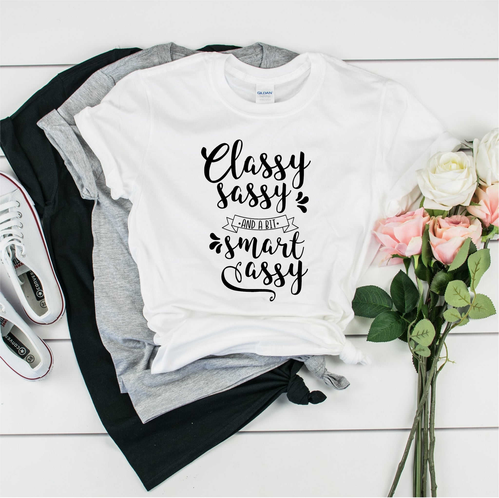 Classy, Sassy and a bit Smart Assy-  Ultra Cotton Short Sleeve T-Shirt- FHD40