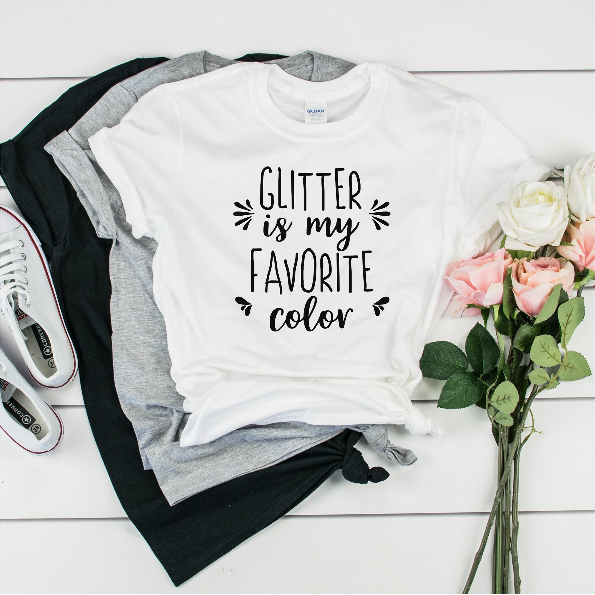 Glitter Is My Favorite Color-  Ultra Cotton Short Sleeve T-Shirt- FHD58