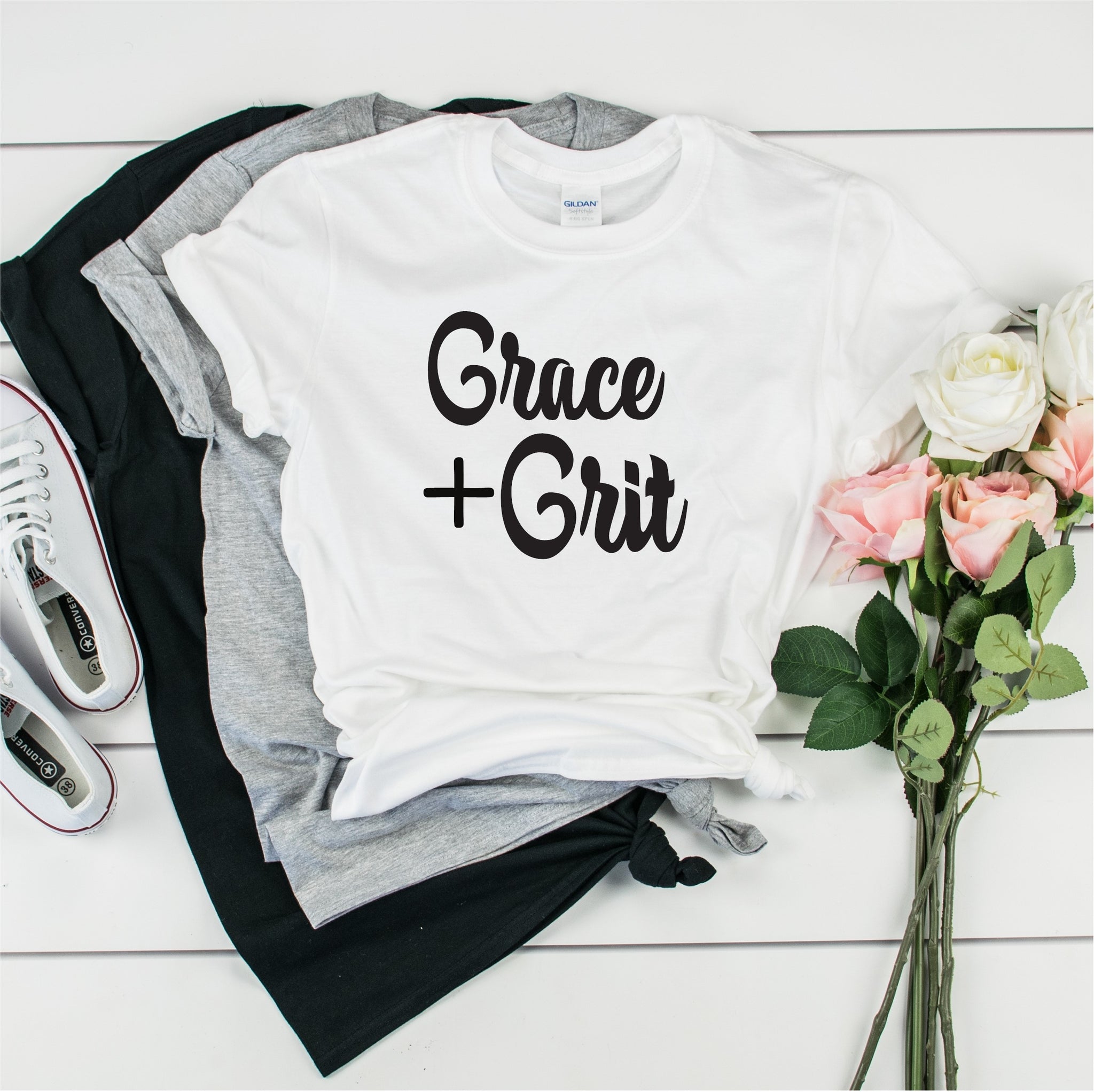 Grace Plus Grit-  Ultra Cotton Short Sleeve T-Shirt- FHD59