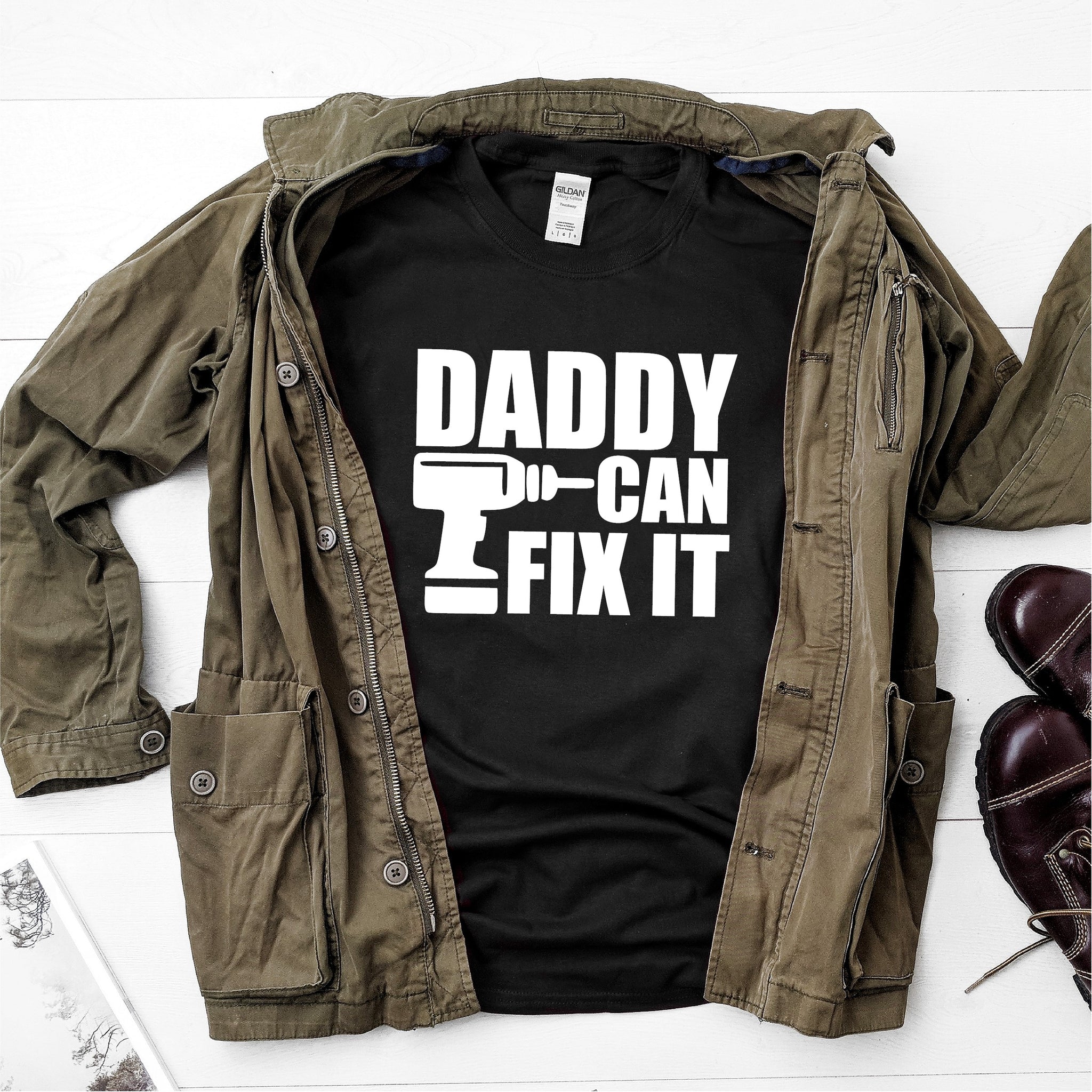 Daddy Can Fix it-Ultra Cotton Short Sleeve T-Shirt - DFHM07